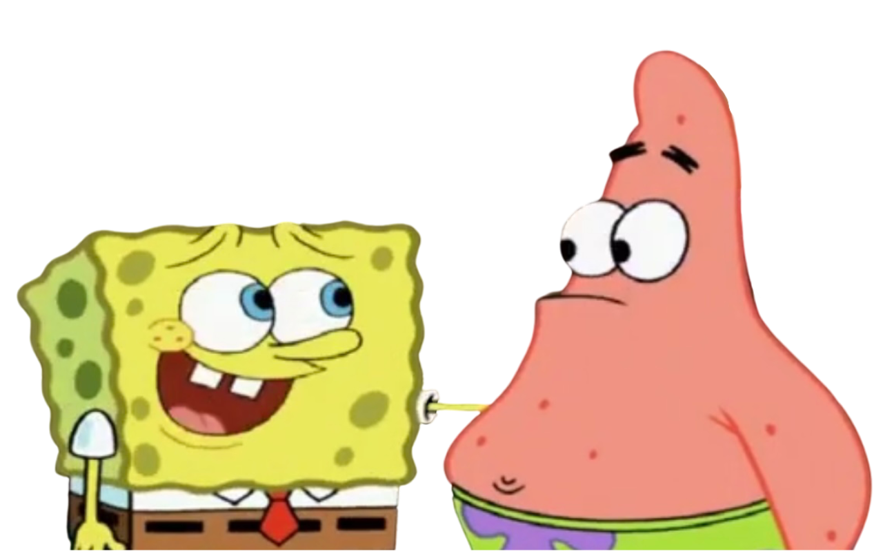 squidward says Patrick! Png Meme by PaddyMcClellan on DeviantArt