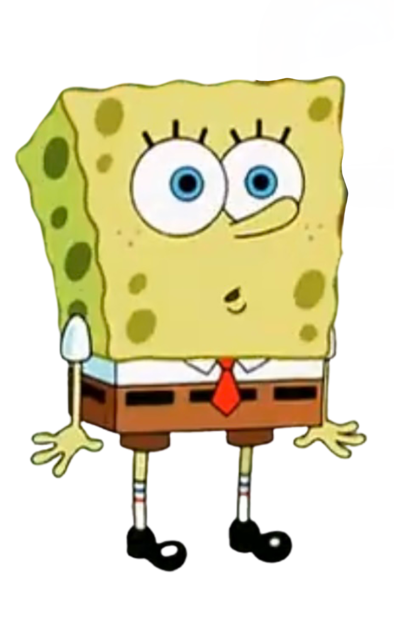 Spongebob and Inverted Color character by sogrepcorpus on DeviantArt