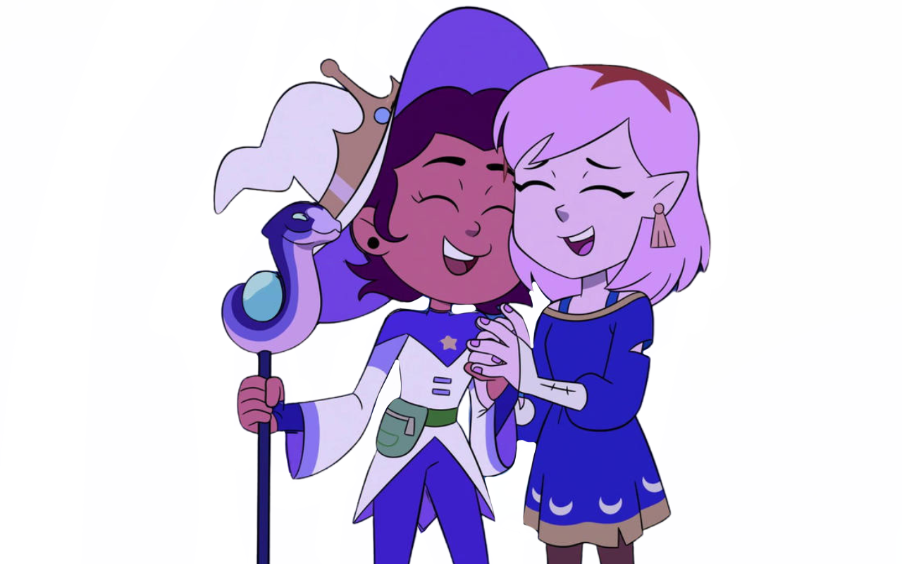 Luz and Amity by DracoAwesomeness on DeviantArt