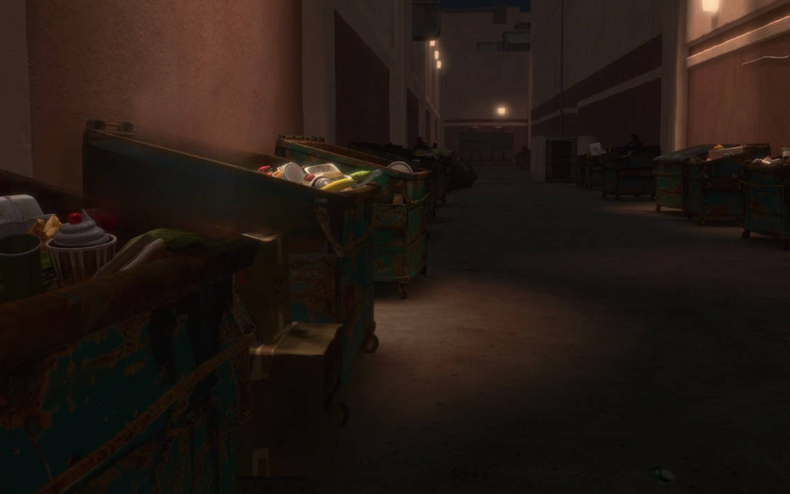 The dumpsters by DracoAwesomeness on DeviantArt