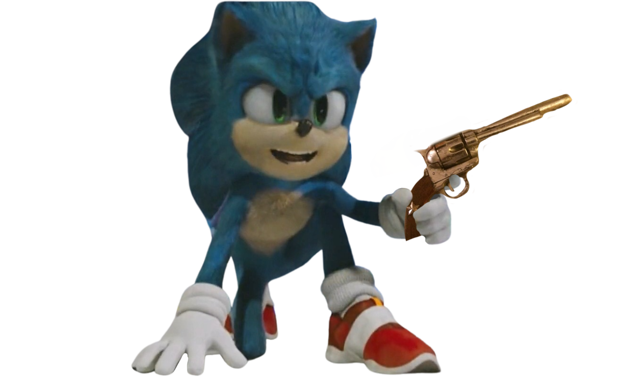 Sonic Rigle Sonic with a gun by DracoAwesomeness on DeviantArt