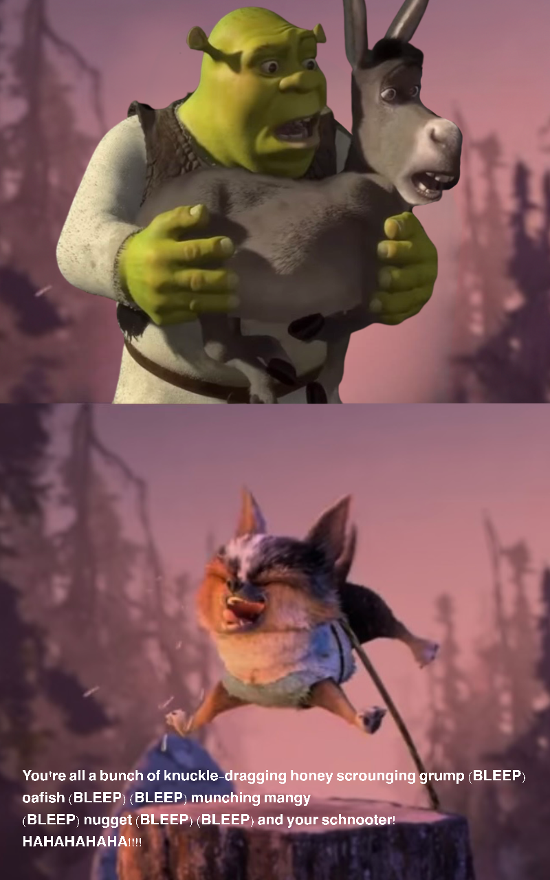 Shrek and Donkey PNG 13 by DarkMoonAnimation on DeviantArt