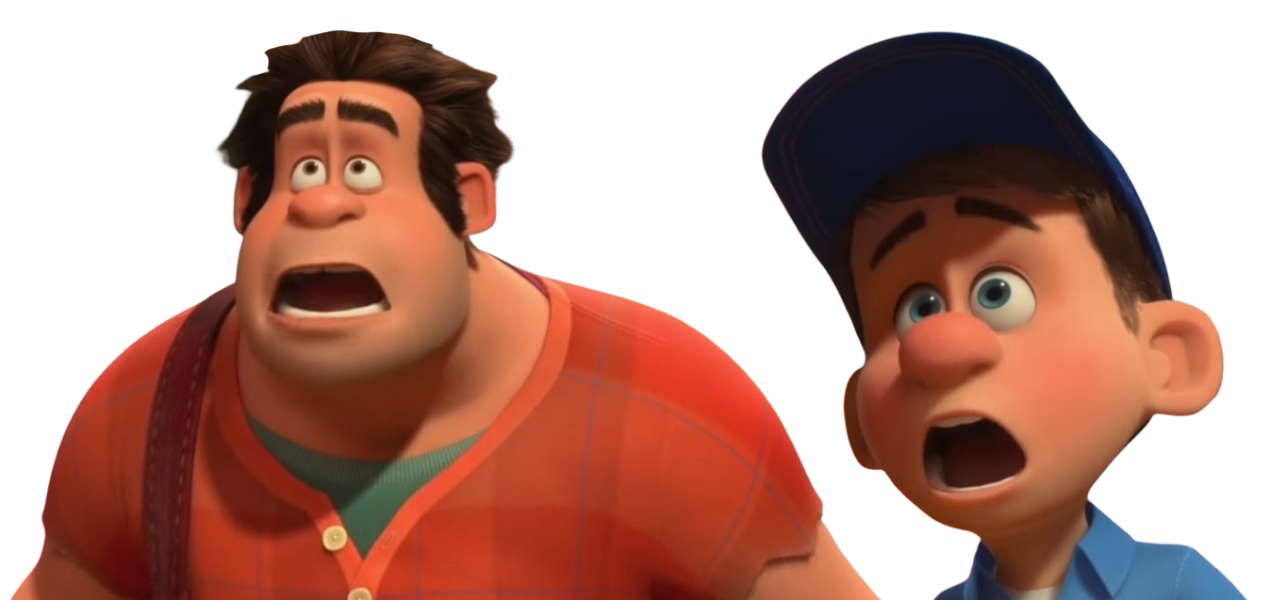 Ralph and Felix by DracoAwesomeness on DeviantArt
