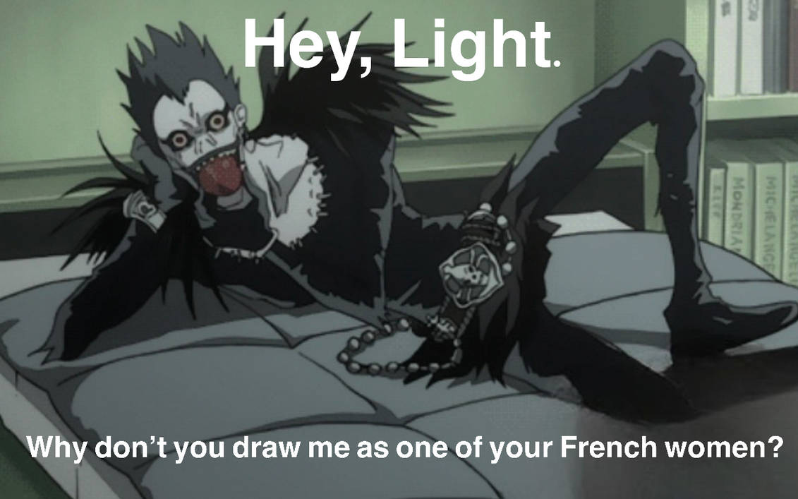 Sad Ryu Meme Ryuk meme by DracoAwesomeness on DeviantArt