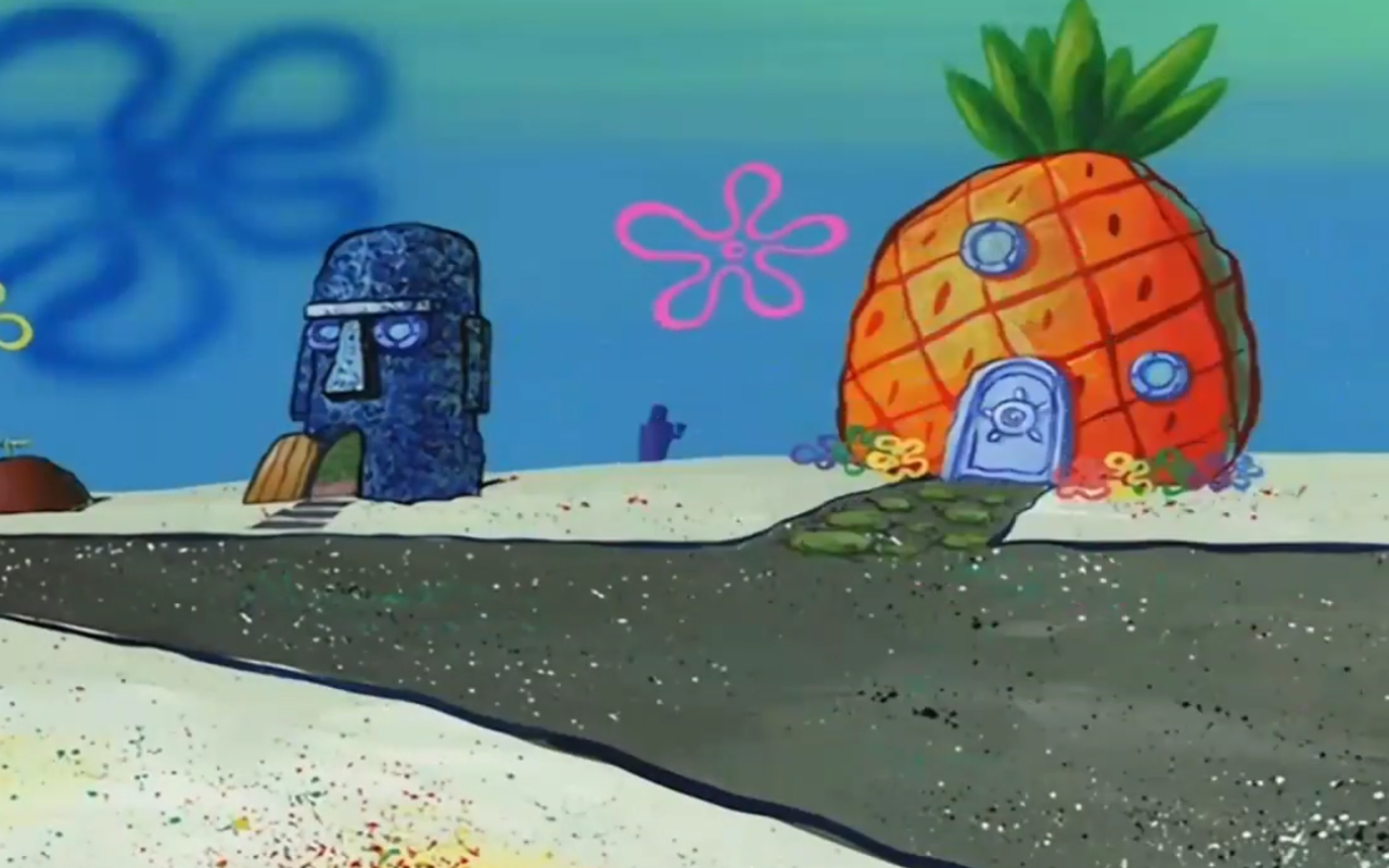 Spongebob Background House spongebob-background-house