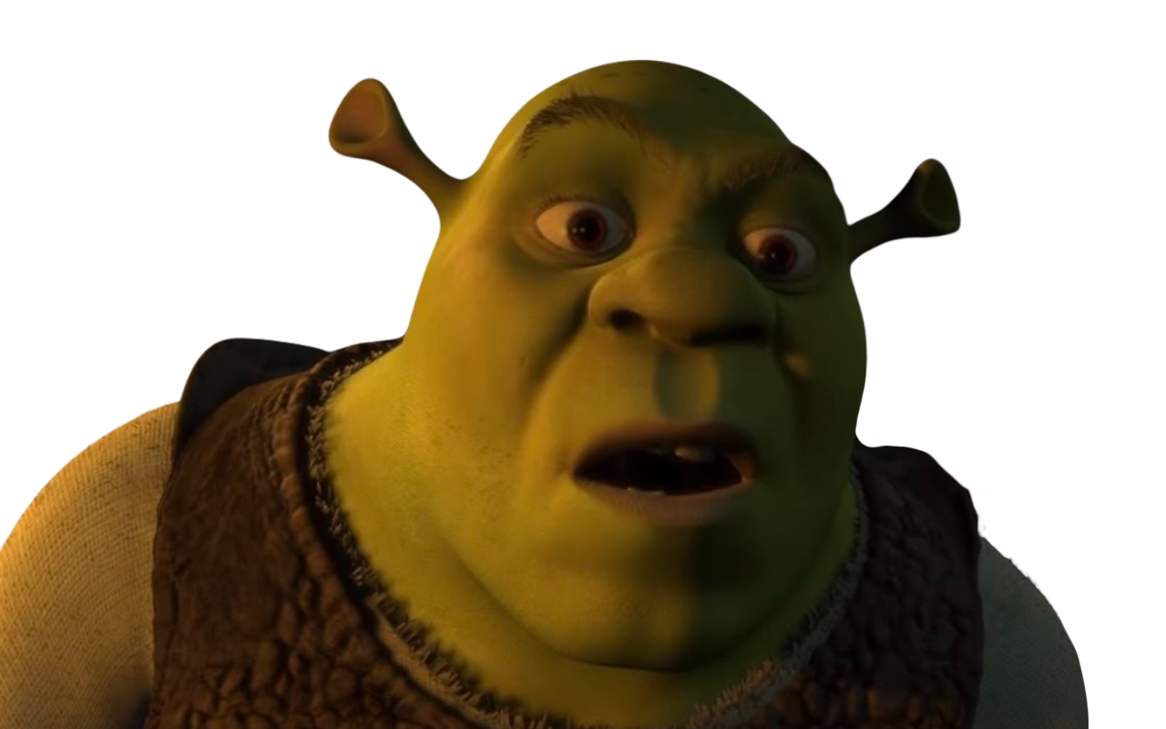 shrek head png 2 by DarkWoodsx on DeviantArt