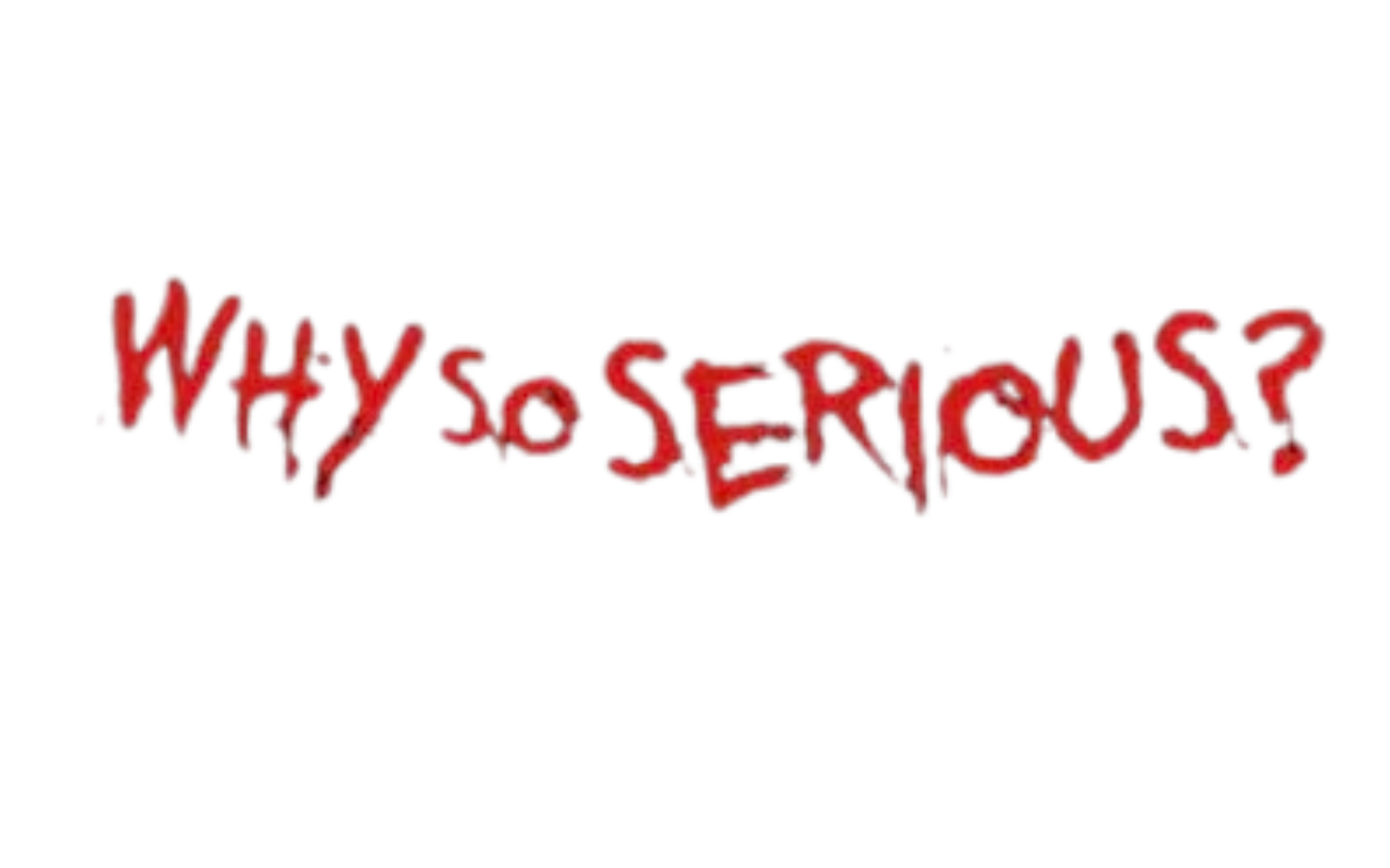 Why so serious logo by DracoAwesomeness on DeviantArt