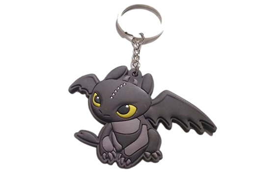 Toothless key chain 
