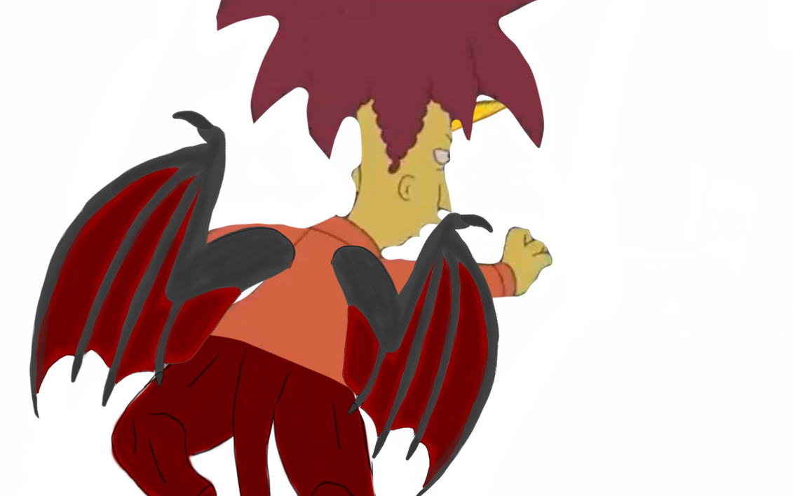 Demon sideshow Bob by DracoAwesomeness on DeviantArt