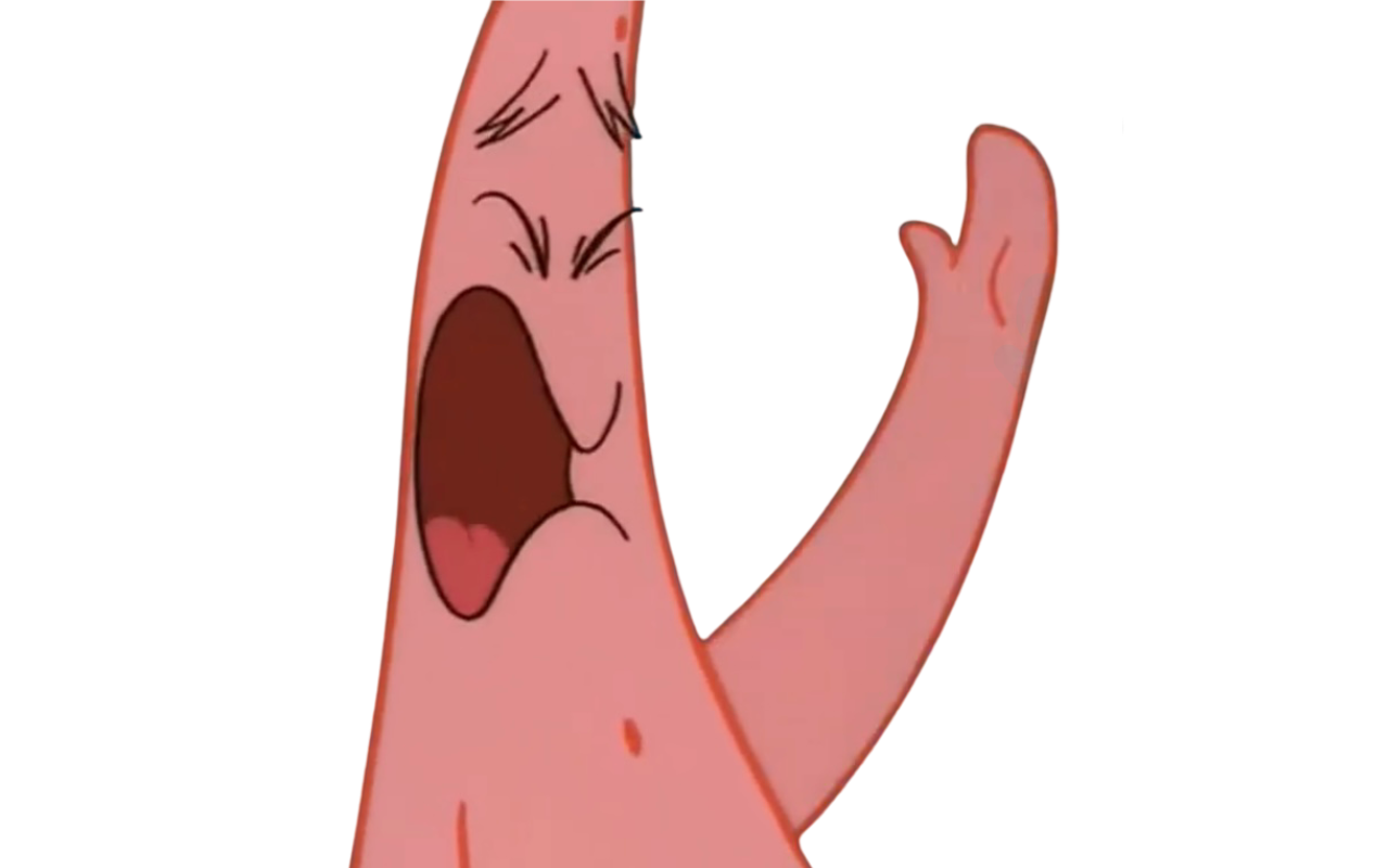 squidward says Patrick! Png Meme by PaddyMcClellan on DeviantArt