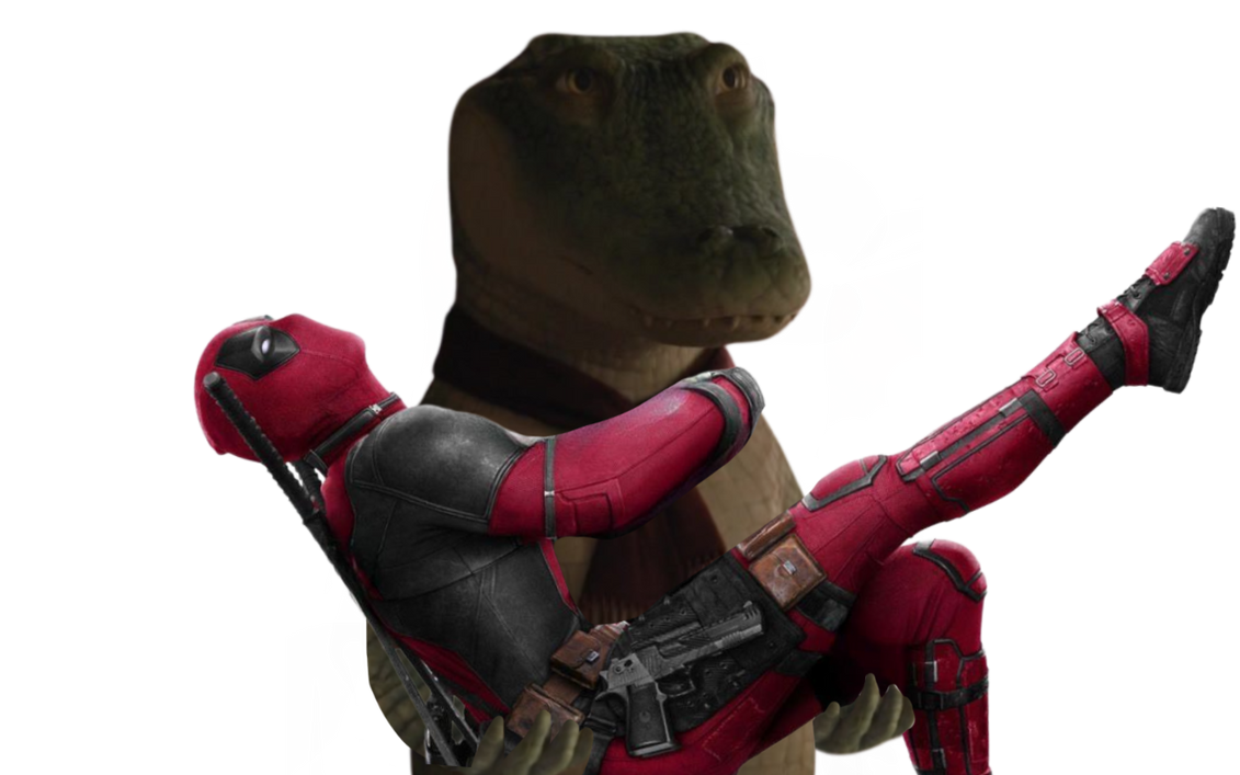 Deadpool Getting Carried Lyle carrying Deadpool by DracoAwesomeness on DeviantArt