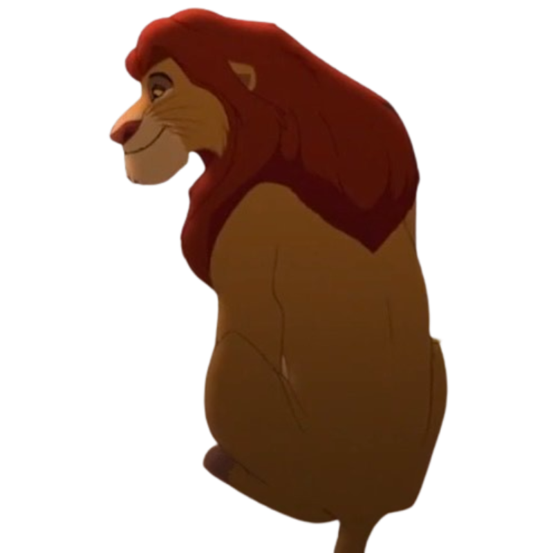 Mufasa Roars PNG by jakeysamra on DeviantArt