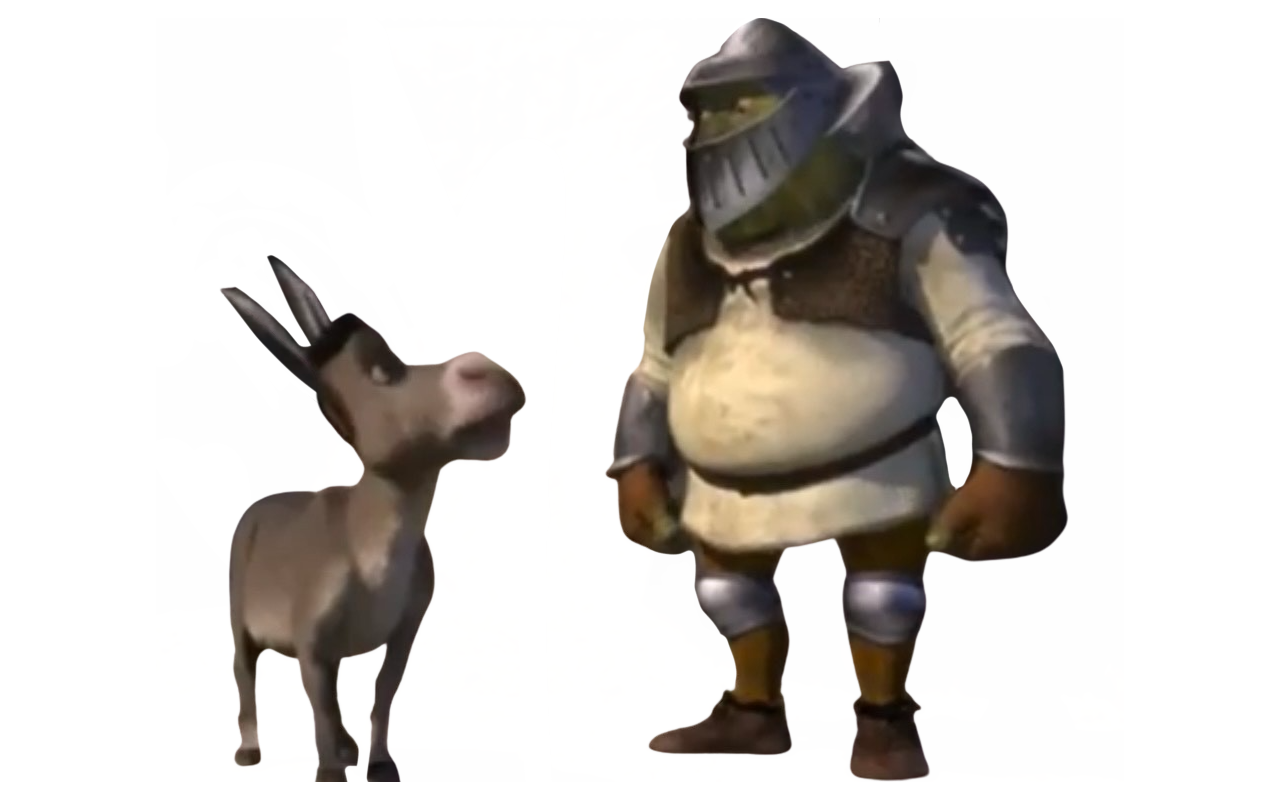 Shrek and donkey by DracoAwesomeness on DeviantArt