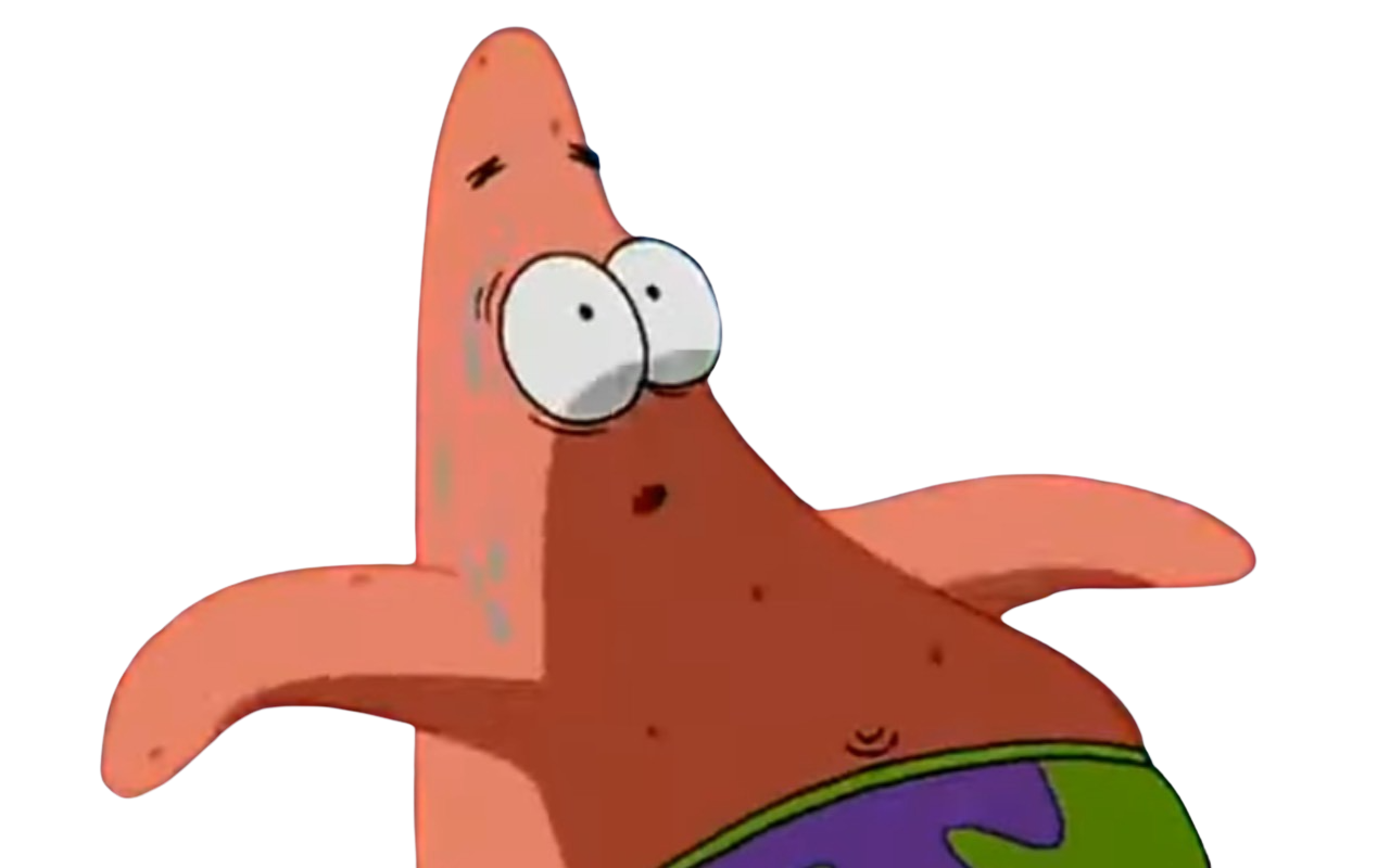 squidward says Patrick! Png Meme by PaddyMcClellan on DeviantArt