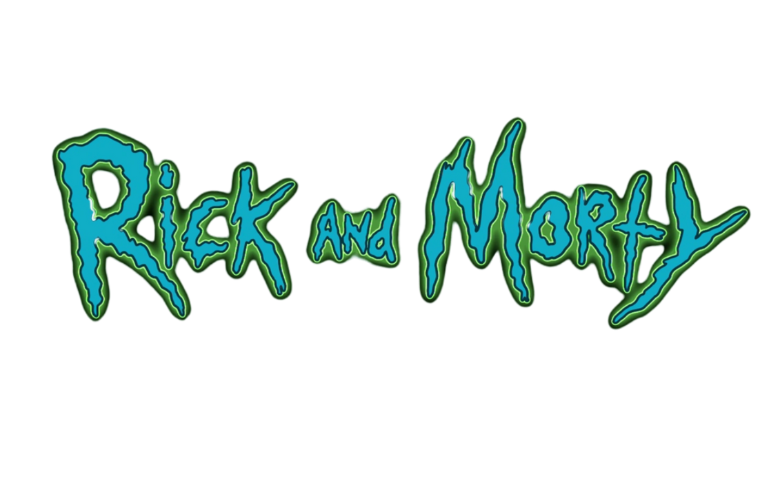 Rick and morty logo by DracoAwesomeness on DeviantArt
