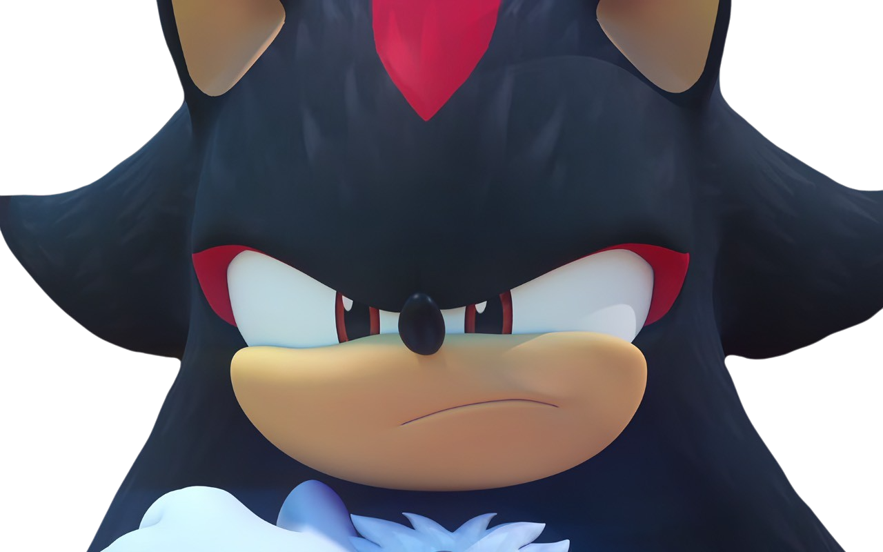 Shadow Face Sonic X - Shadow The Hedgehog Face, HD Png Download