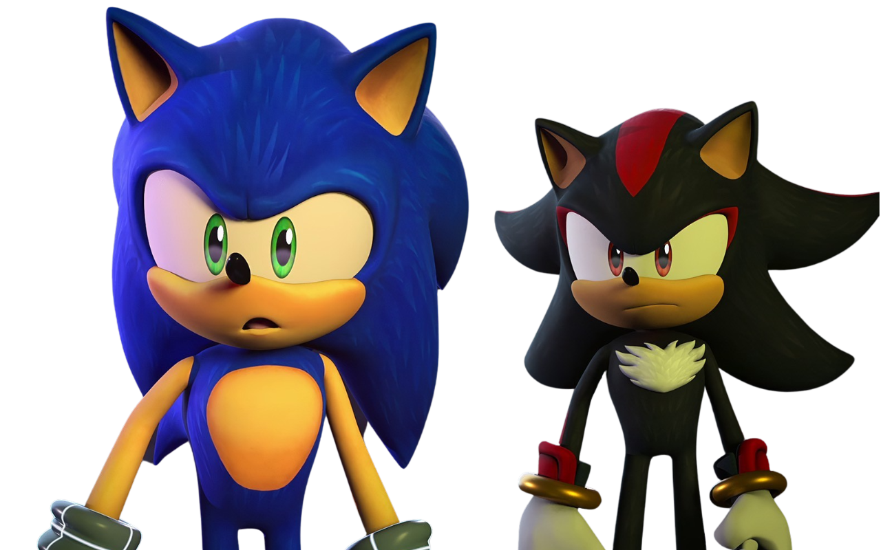 Sonic and Shadow with movie design by Shadic15675 on DeviantArt