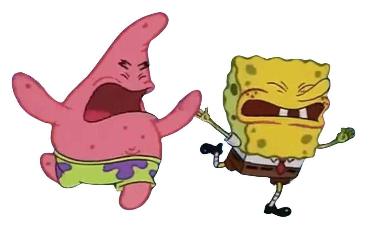 squidward says Patrick! Png Meme by PaddyMcClellan on DeviantArt