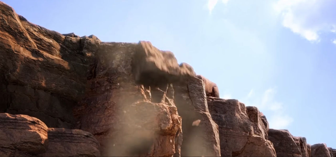 Falling rock by DracoAwesomeness on DeviantArt