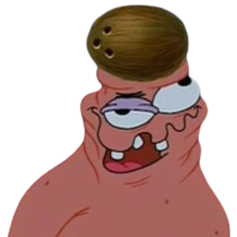 Patrick got hit in the head with a coconut! by DracoAwesomeness on ...