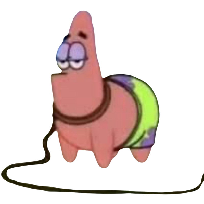 Patrick Touch Deviantart Patrick on a leash.. by DracoAwesomeness on DeviantArt