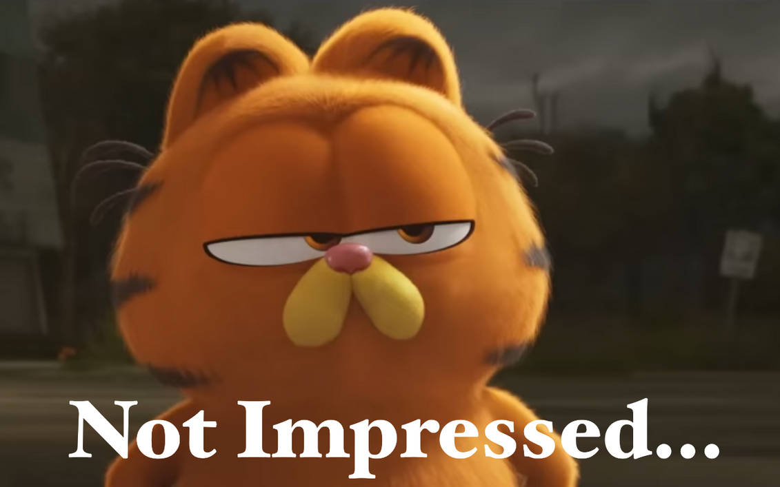 Garfield Rconfused Garfield is not impressed by DracoAwesomeness on DeviantArt