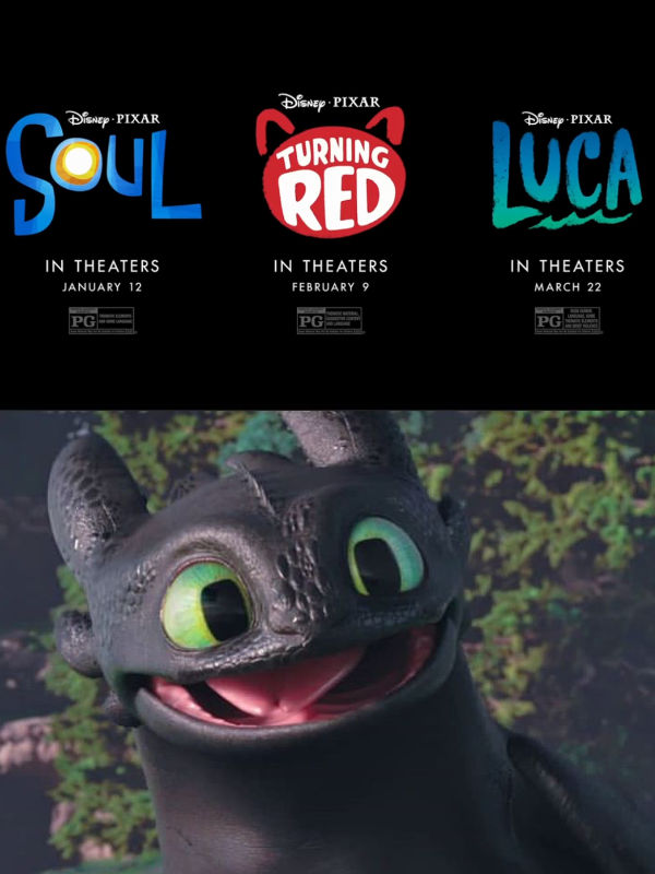 Toothless excited for 3 movies in theaters by DracoAwesomeness on ...