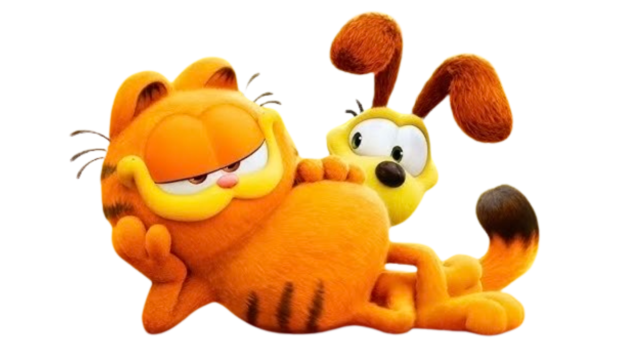 Garfield and Odie by DracoAwesomeness on DeviantArt