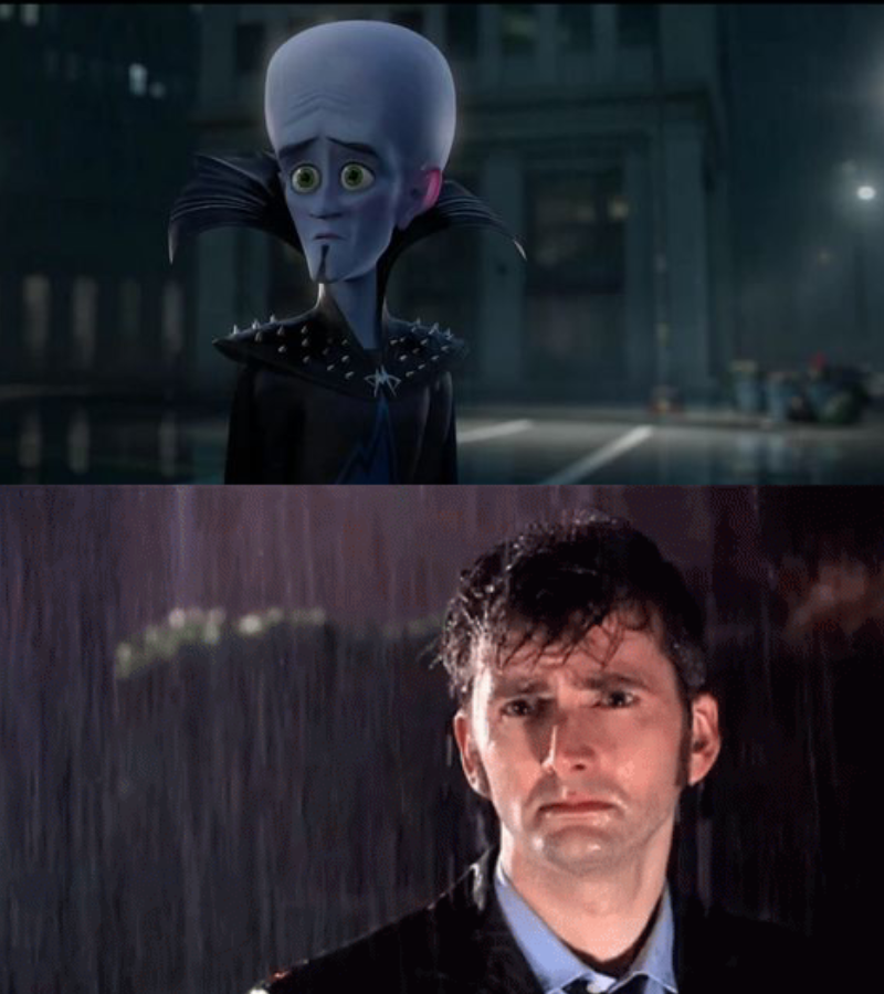 Megamind and dr who similar rain scenes by DracoAwesomeness on DeviantArt