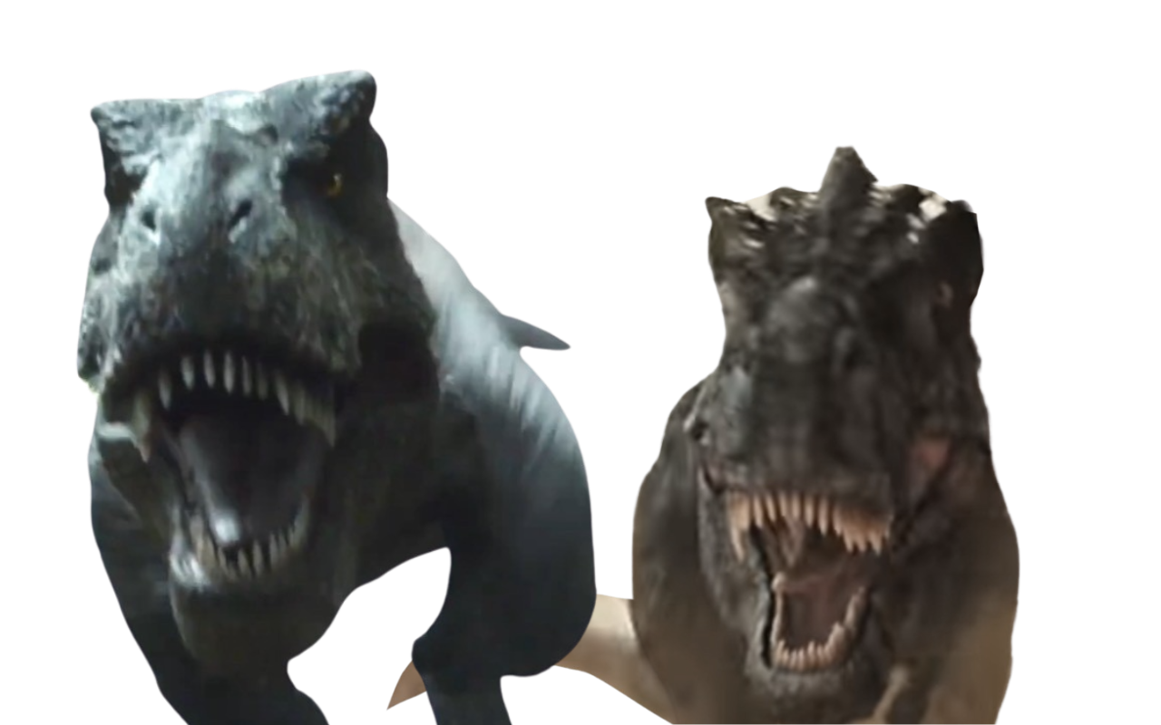 T. rex and Grumpy run by DracoAwesomeness on DeviantArt