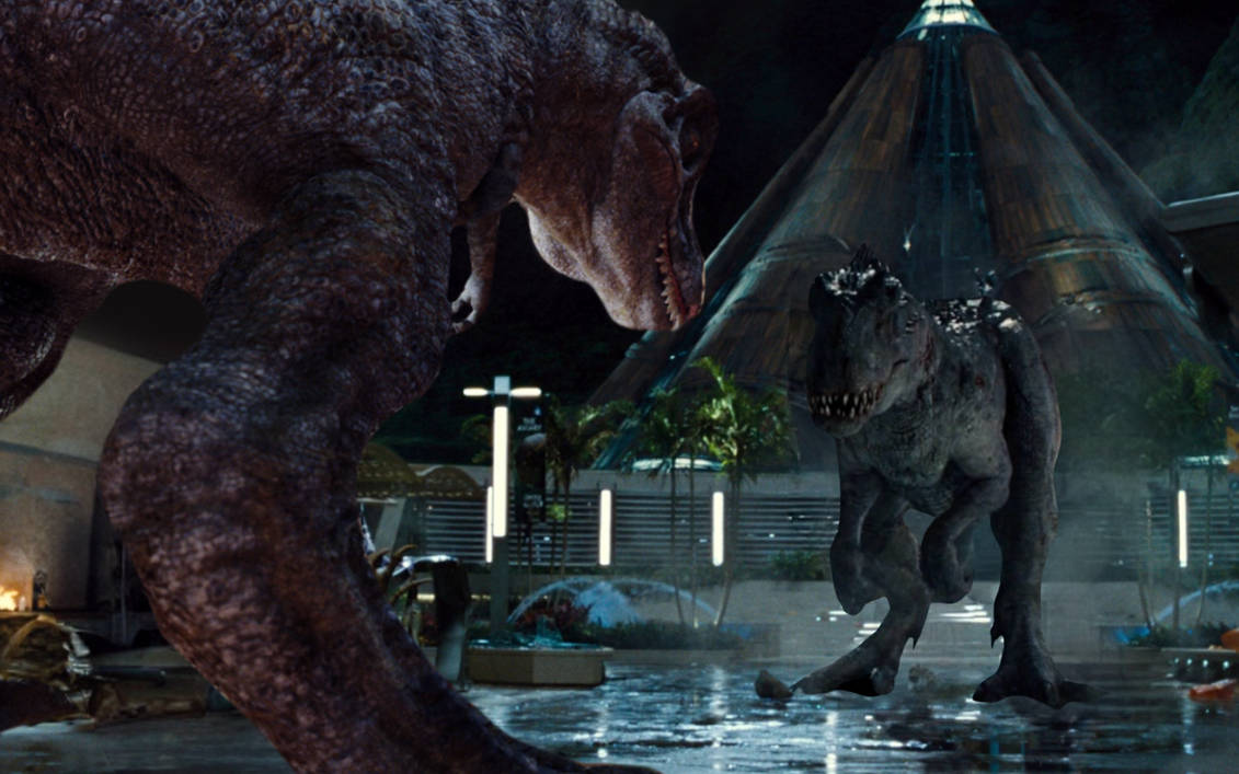 Grumpy vs indominus Rex by DracoAwesomeness on DeviantArt