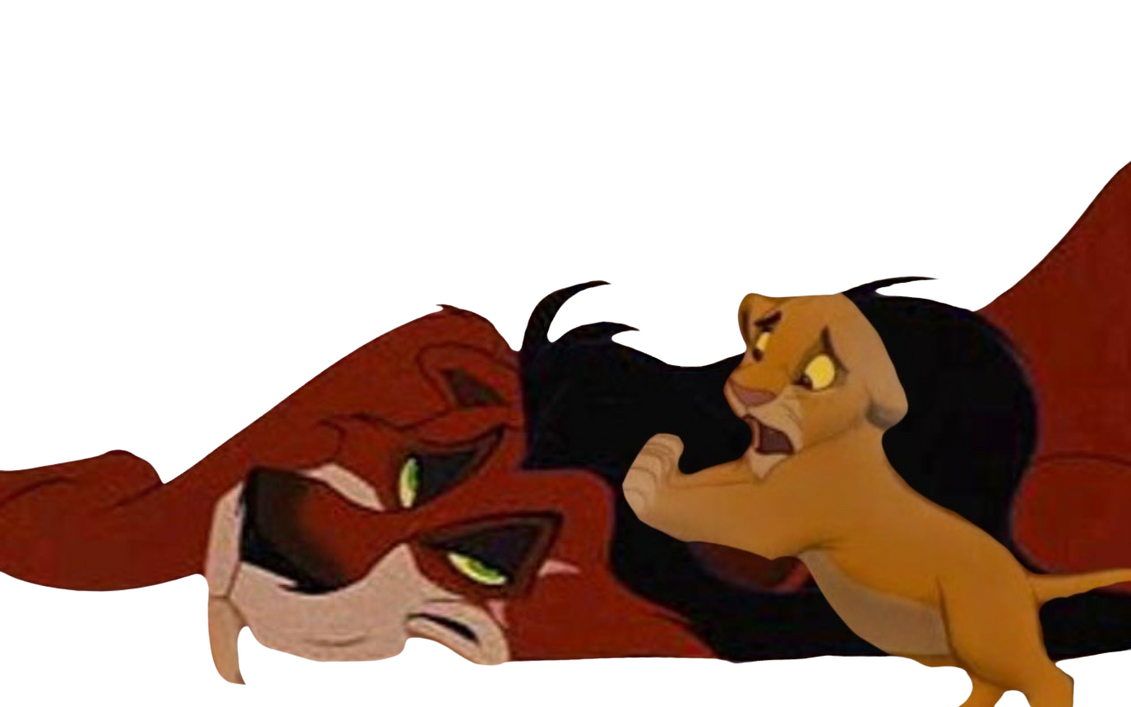 Simba Ruula Simba and scar.. by DracoAwesomeness on DeviantArt