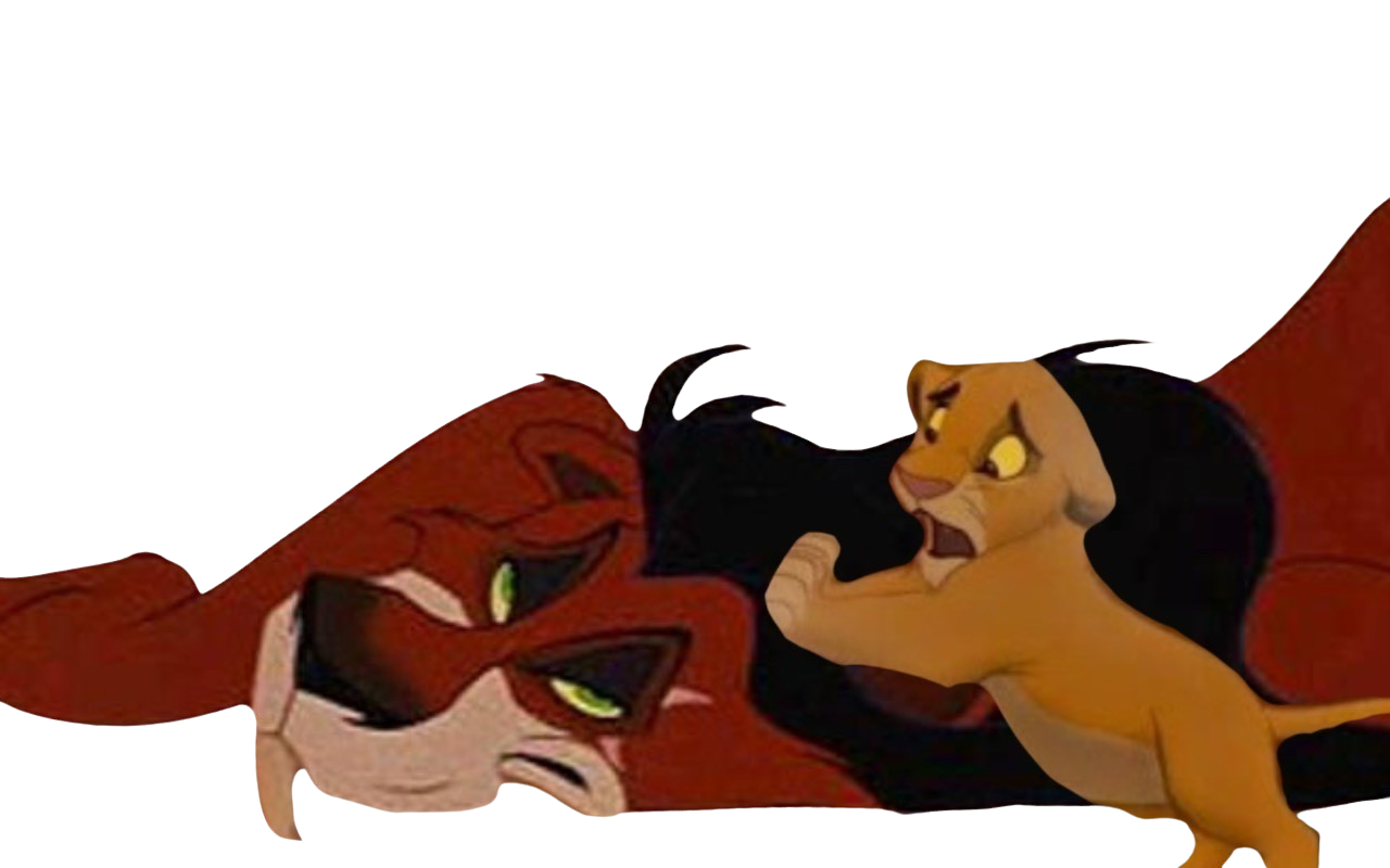 Simba and scar.. by DracoAwesomeness on DeviantArt