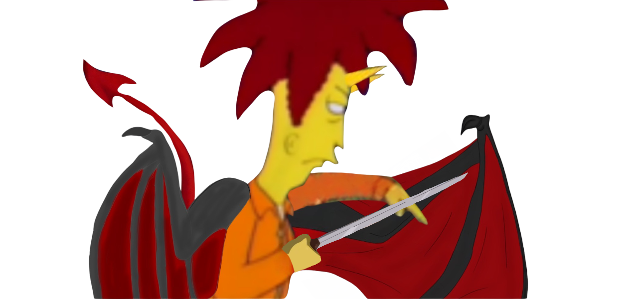 Demon sideshow Bob by DracoAwesomeness on DeviantArt