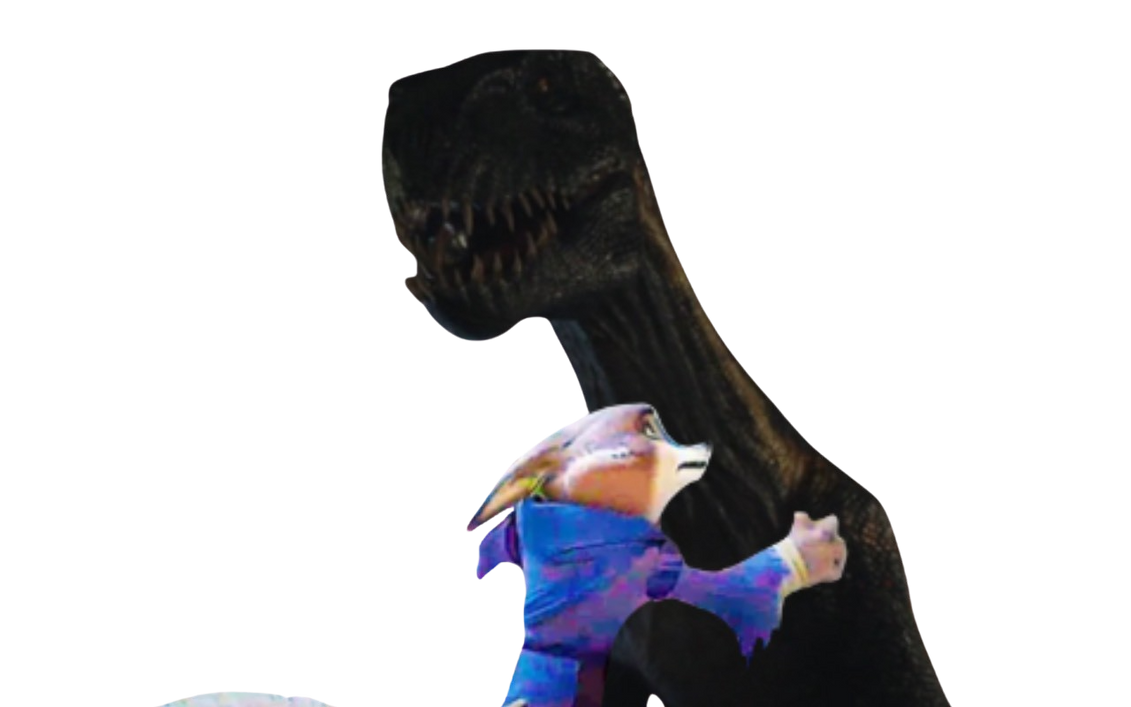 Blue Raptor Hug Zhen hugs indoraptor by DracoAwesomeness on DeviantArt