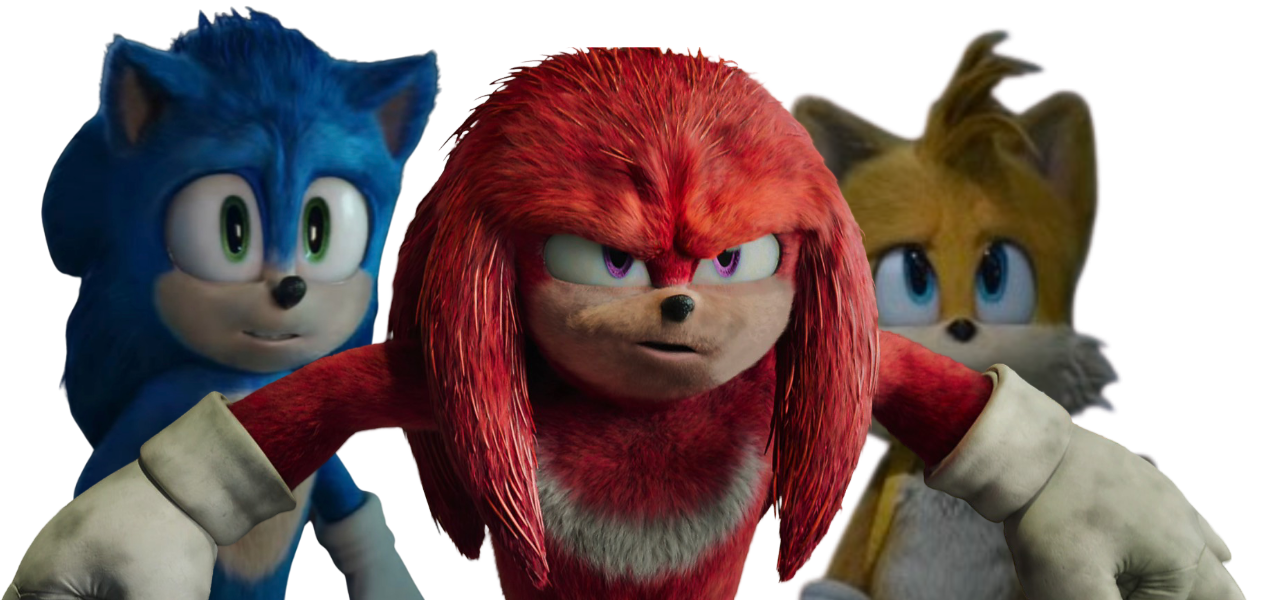 Knuckles protects Sonic and tails by DracoAwesomeness on DeviantArt