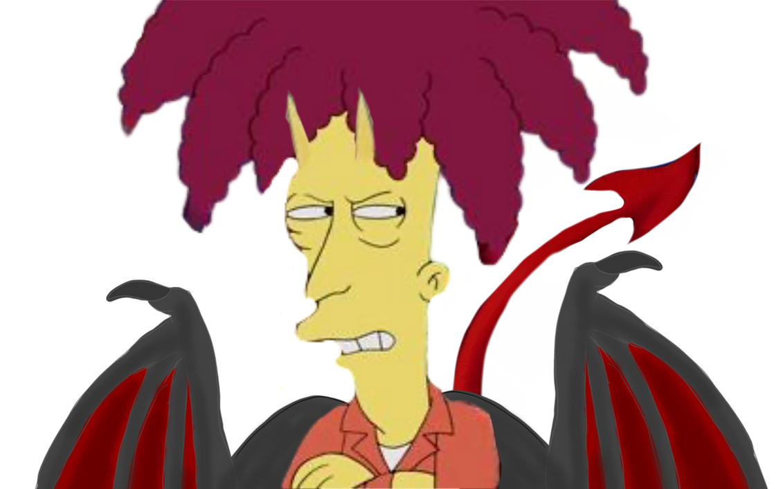 Demon Sideshow Bob by DracoAwesomeness on DeviantArt