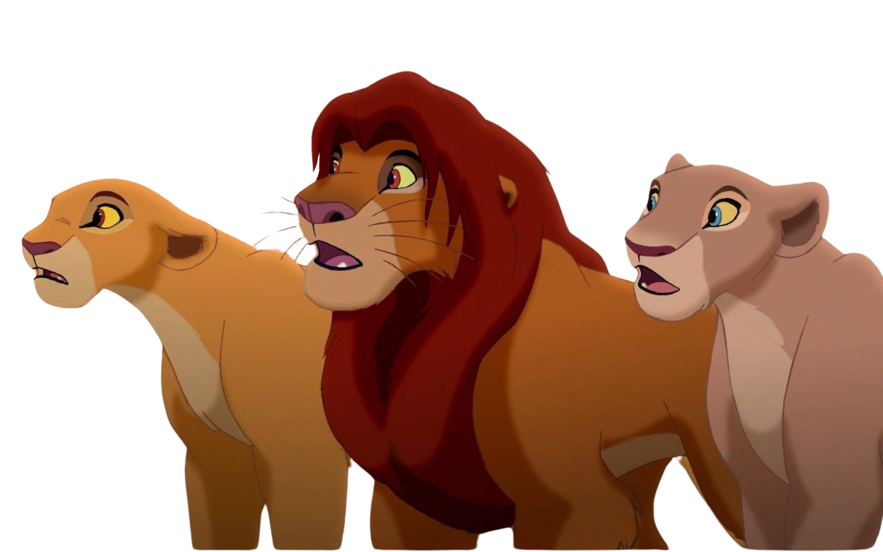 Simba, Nala and Kiara by DracoAwesomeness on DeviantArt