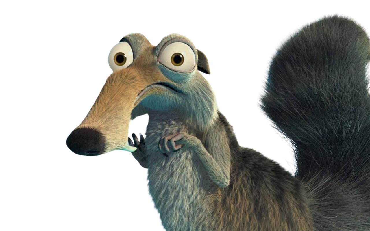 Scrat Scared Scrat by DracoAwesomeness on DeviantArt