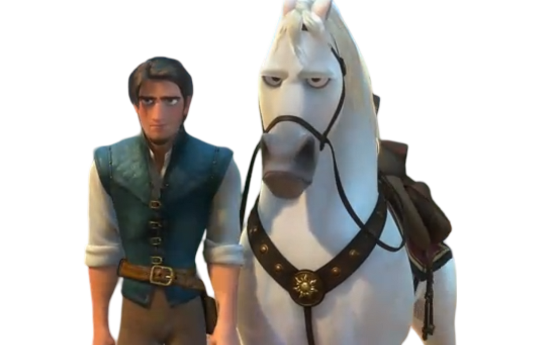 Flynn Rider and Maximus by DracoAwesomeness on DeviantArt