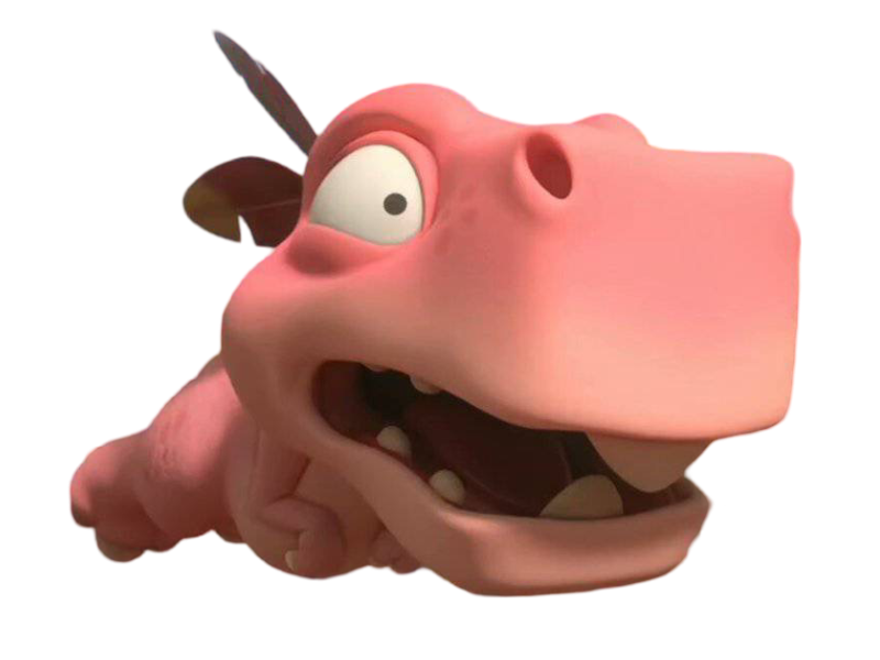 Pink T. rex by DracoAwesomeness on DeviantArt