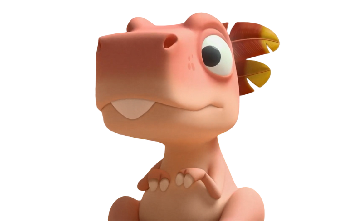 Pink T. rex by DracoAwesomeness on DeviantArt