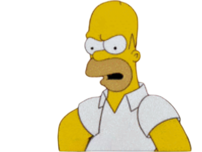 Homer Rage Rising Homer by DracoAwesomeness on DeviantArt