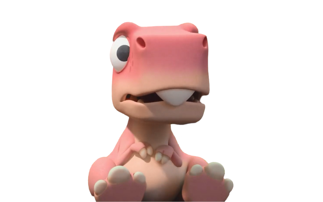 Pink T. rex by DracoAwesomeness on DeviantArt