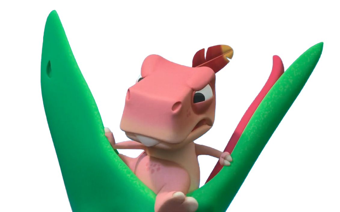 Pink T. rex and Pterodactyl by DracoAwesomeness on DeviantArt