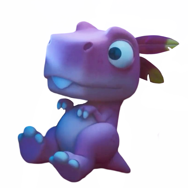 Pink T. rex by DracoAwesomeness on DeviantArt