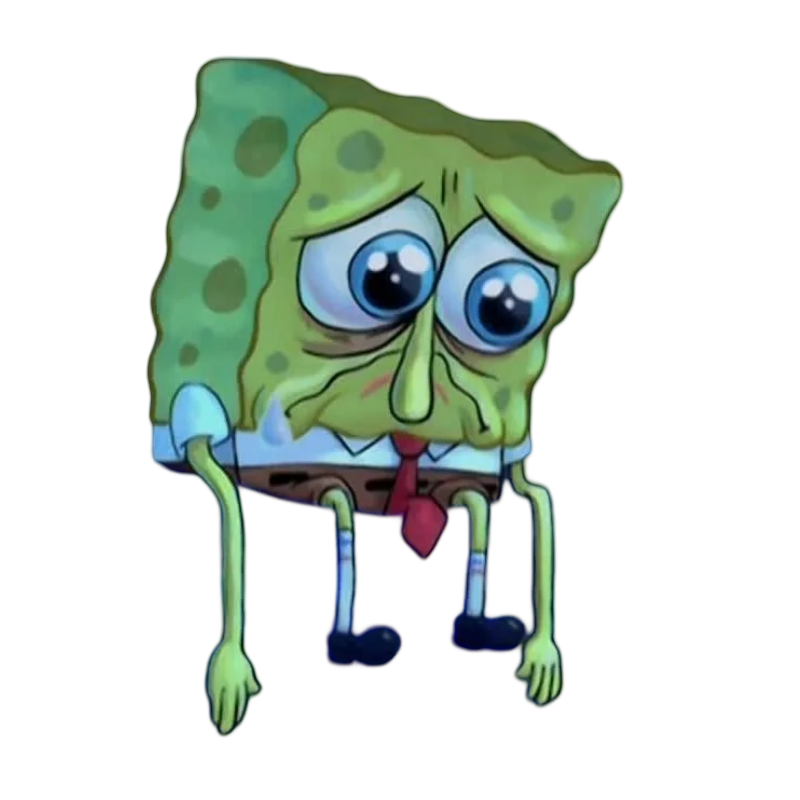 Sad SpongeBob by DracoAwesomeness on DeviantArt