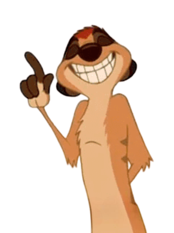 Timone Smiling Timon by DracoAwesomeness on DeviantArt