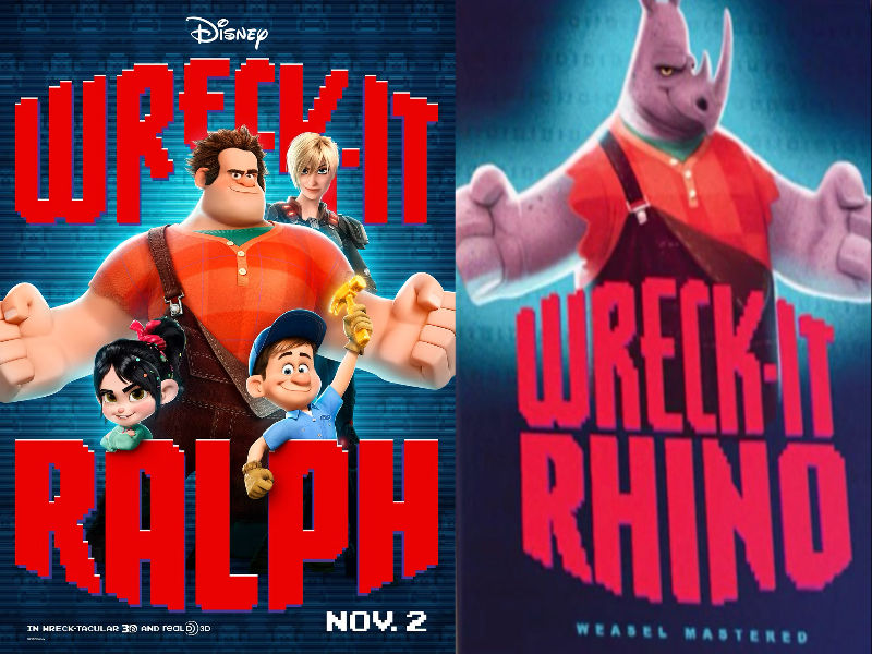 Zootopia wreck it Ralph parody poster by DracoAwesomeness on DeviantArt