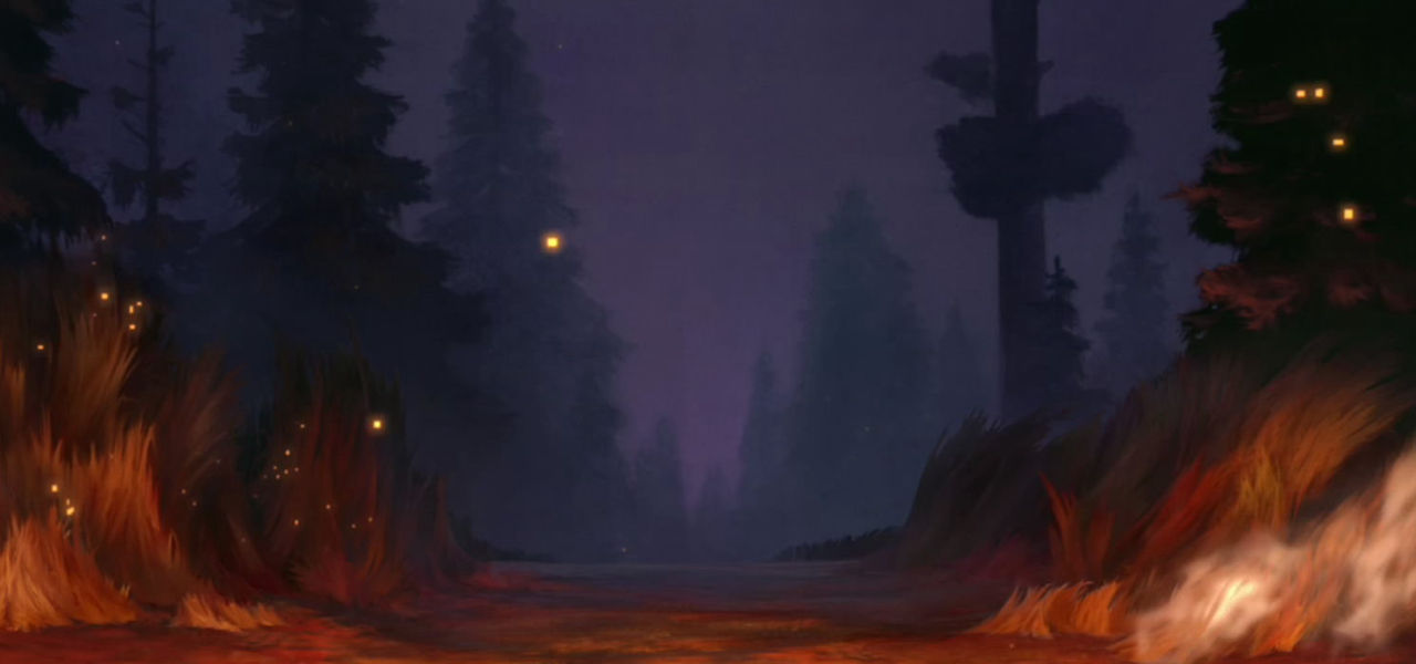 Forest fire by DracoAwesomeness on DeviantArt